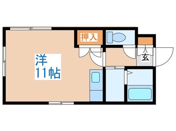 サンクレスト円山の物件間取画像